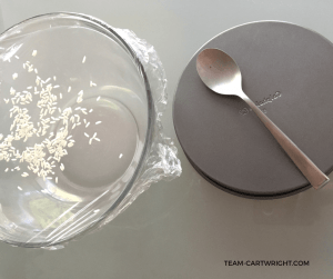 Sound Pattern With Rice Seeing sound waves - Time and Tide Bell